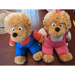 1993 vintage Bernstein bears brother and sister